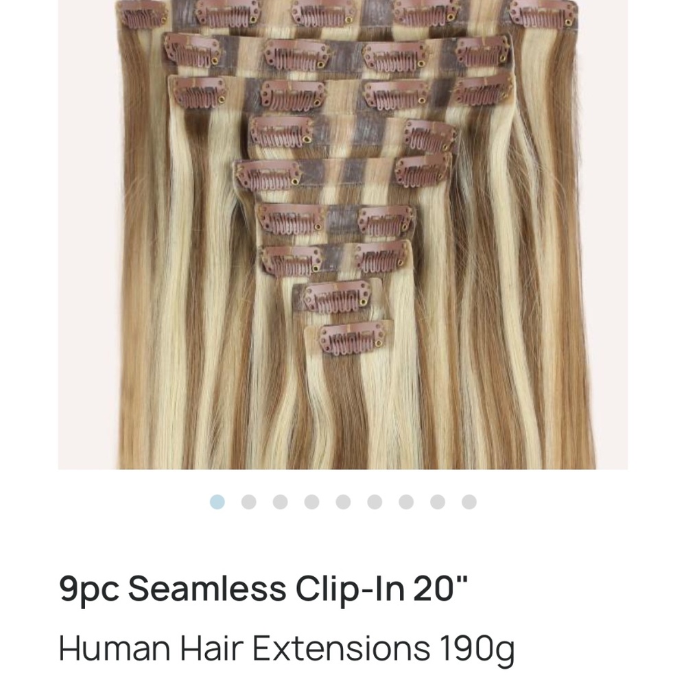 Zala Human Hair Clip In Extensions Sunkissed Highlights